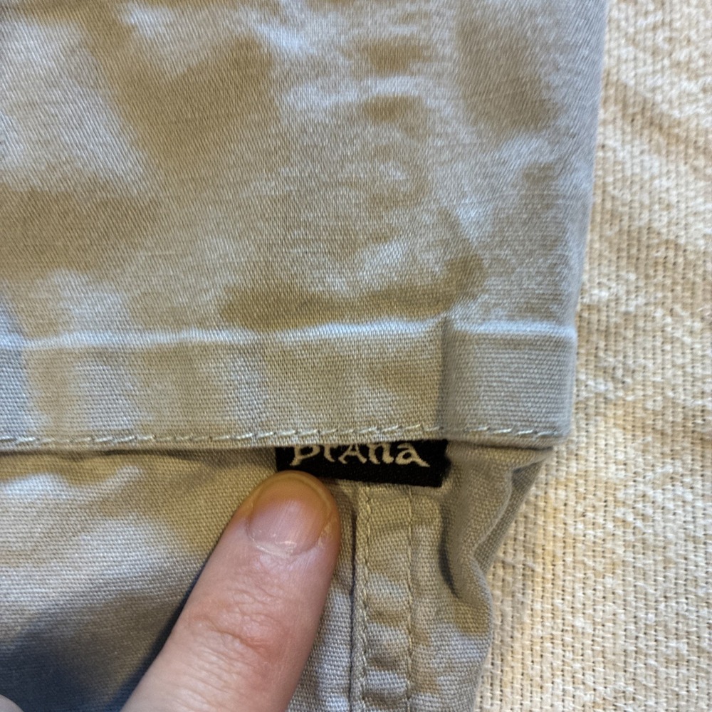 Prana Women's Pants Size 10 Gray Cropped Utility Cargo Gorpcore Camping-chic - Picture 7 of 13